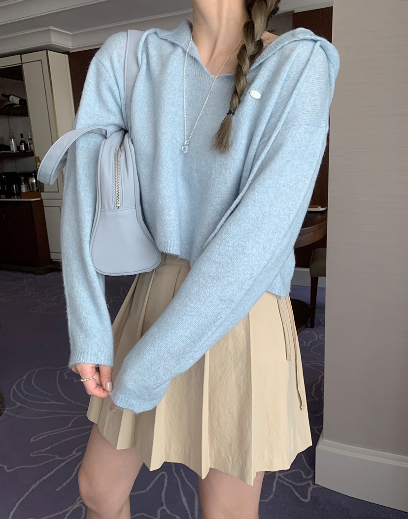 MELLOUNGE-멜라운지-T東大門直郵女士新品人氣熱賣針織衫MELLOUNGE-T針織衫