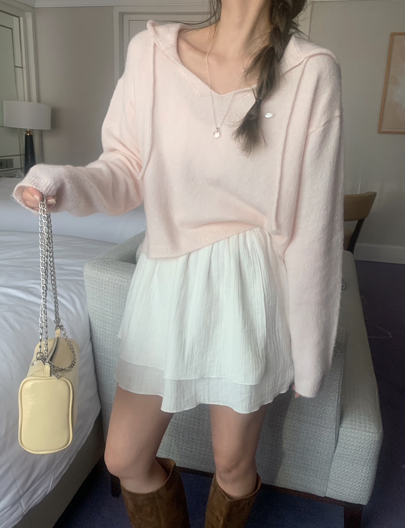 MELLOUNGE-멜라운지-T東大門直郵女士新品人氣熱賣針織衫MELLOUNGE-T針織衫