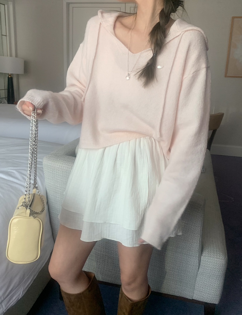 MELLOUNGE-멜라운지-T東大門直郵女士新品人氣熱賣針織衫MELLOUNGE-T針織衫