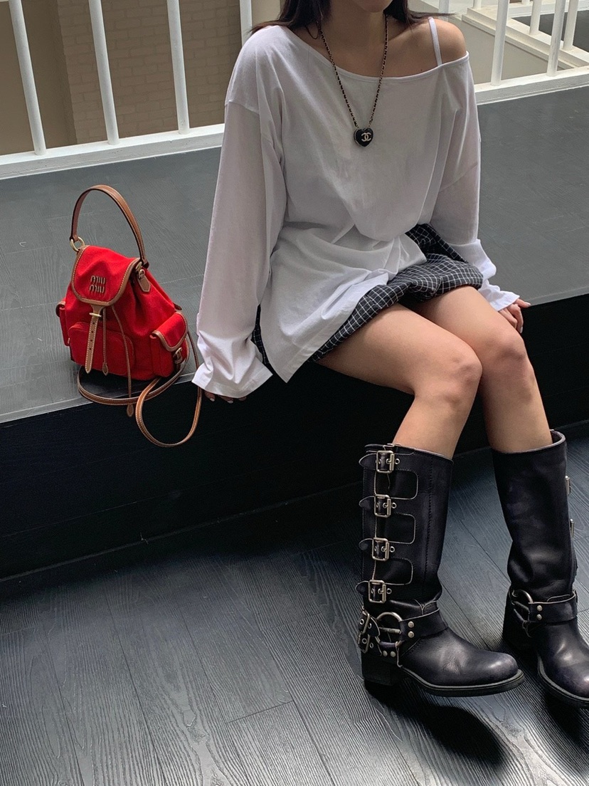 REVE CITE-L東大門代購女裝新品職業25春夏休閑推薦長袖T恤REVE CITE-L長袖T恤