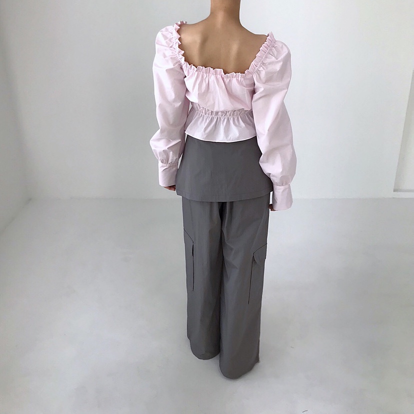 2TWO MOON韓國直郵女士新品職業熱賣休閑真品推薦襯衫蕾絲衫2TWO MOON襯衫/蕾絲衫