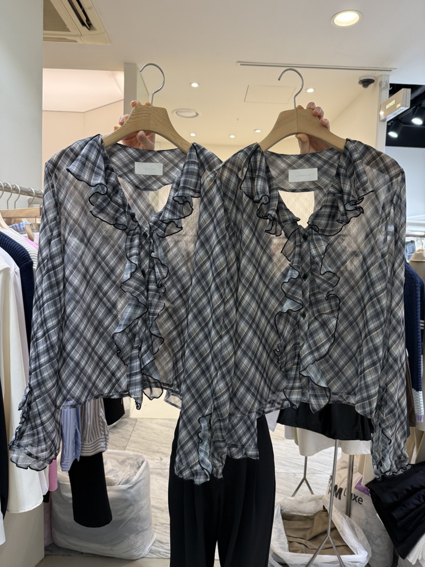 YIKHO STYLE東大門實拍女裝新款職業時尚真品人氣襯衫蕾絲衫YIKHO STYLE襯衫/蕾絲衫