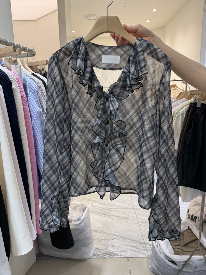 YIKHO STYLE東大門實拍女裝新款職業時尚真品人氣襯衫蕾絲衫YIKHO STYLE襯衫/蕾絲衫