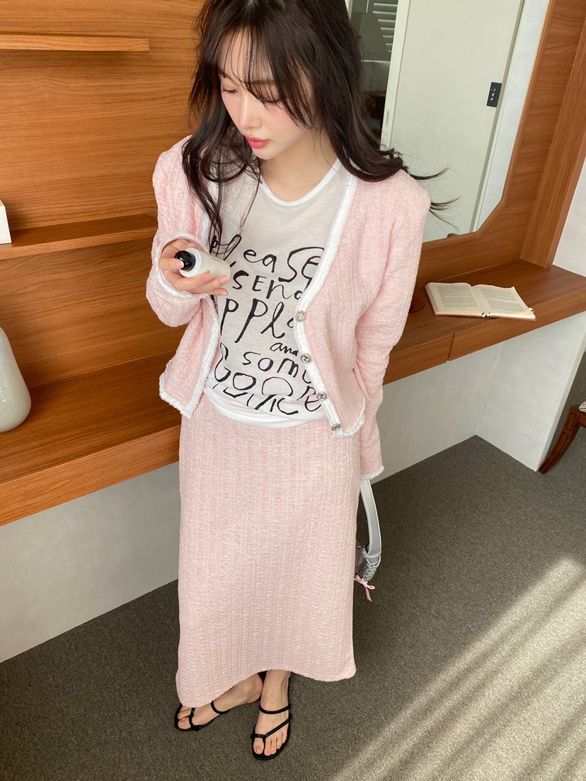 N BROWN東大門直郵女士新品推薦熱賣25春夏時尚真品人氣長裙N BROWN長裙