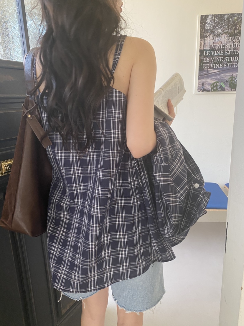 N BROWN韓國直郵女裝新品熱賣真品時尚25春夏職業吊帶背心N BROWN吊帶/背心