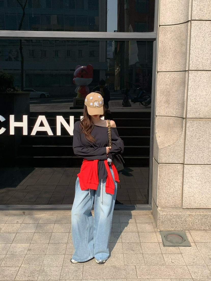 REVE CITE-L韓國代購女士新款休閑熱賣推薦人氣真品牛仔褲REVE CITE-L牛仔褲