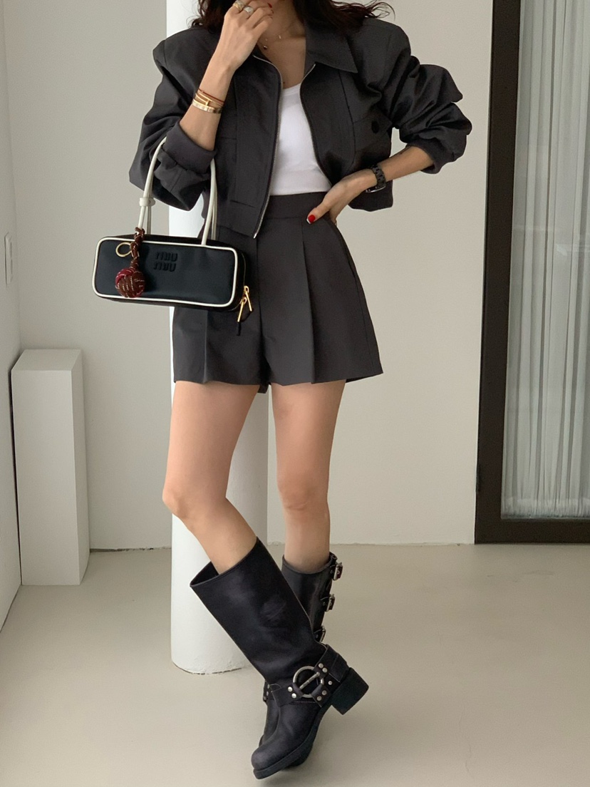 REVE CITE-L韓國代購女士新款職業人氣真品熱賣休閑夾克口袋REVE CITE-L夾克