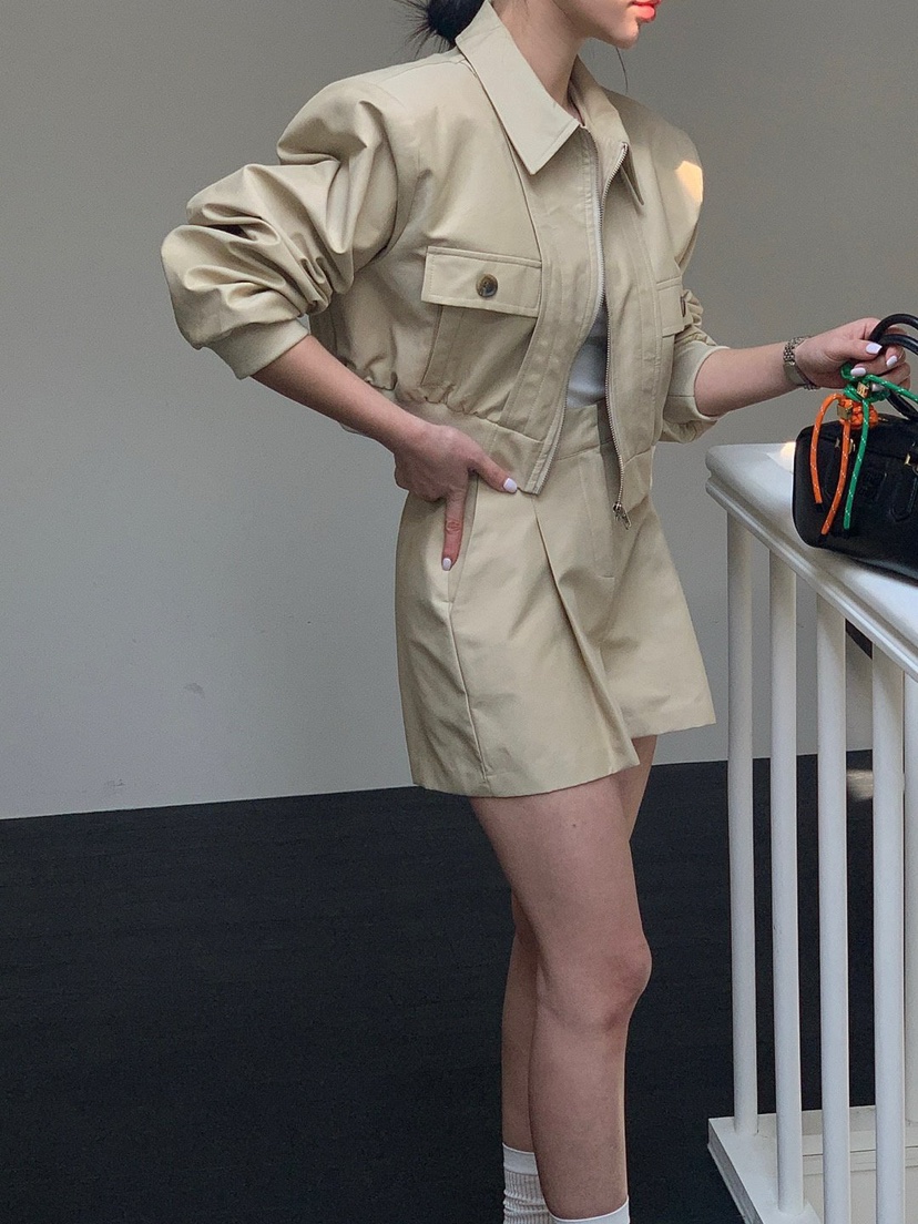 REVE CITE-L韓國代購女士新款職業人氣真品熱賣休閑夾克口袋REVE CITE-L夾克