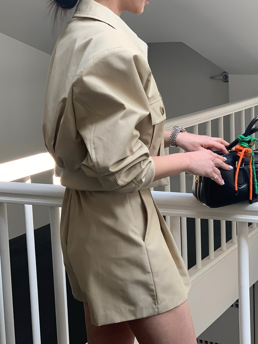 REVE CITE-L韓國代購女士新款職業人氣真品熱賣休閑夾克口袋REVE CITE-L夾克