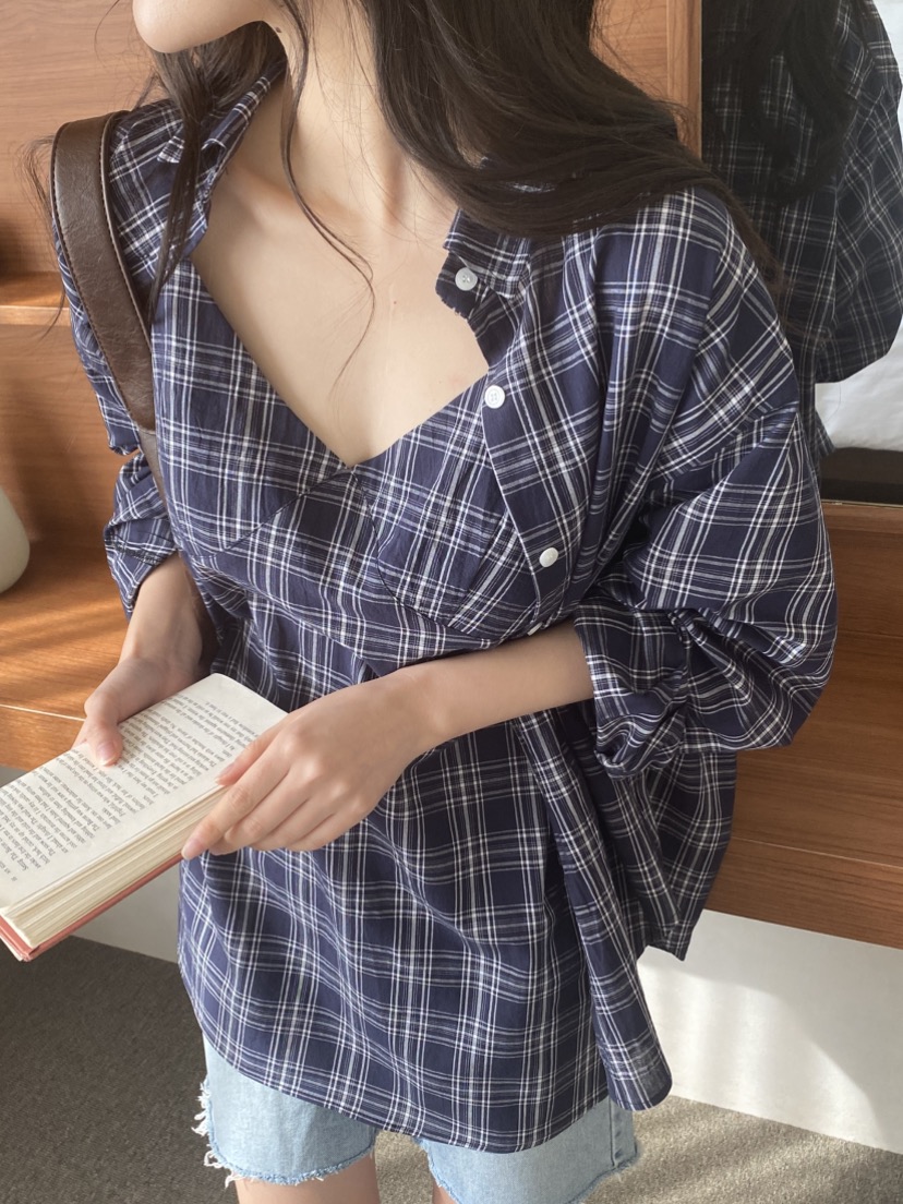 N BROWN韓國直郵女士新品時尚熱賣推薦襯衫蕾絲衫不含內搭N BROWN襯衫/蕾絲衫