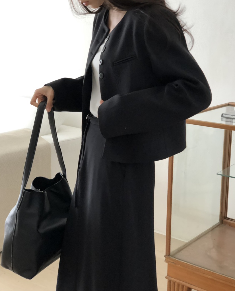 空東大門實拍女裝新品時尚休閑25春夏推薦熱賣職業真品夾克NOTICE夾克