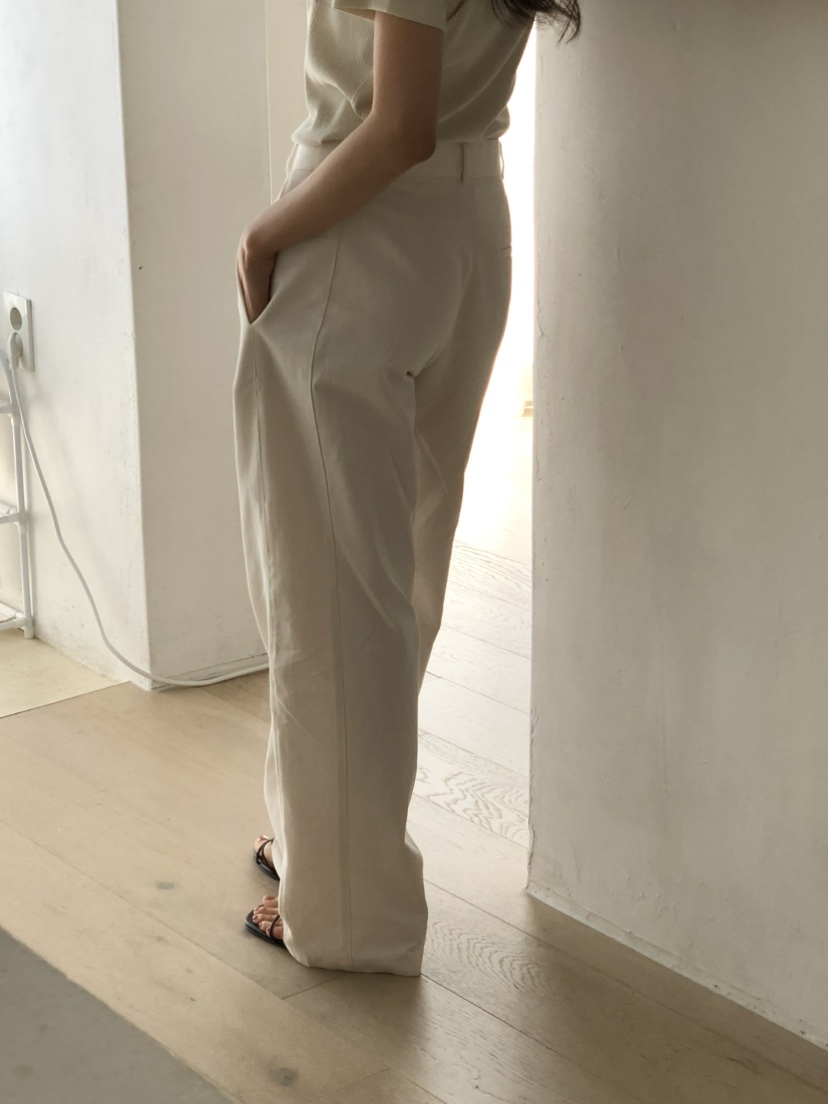 空東大門代購女士新品人氣休閑真品25春夏推薦時尚熱賣休閑褲NOTICE休閑褲