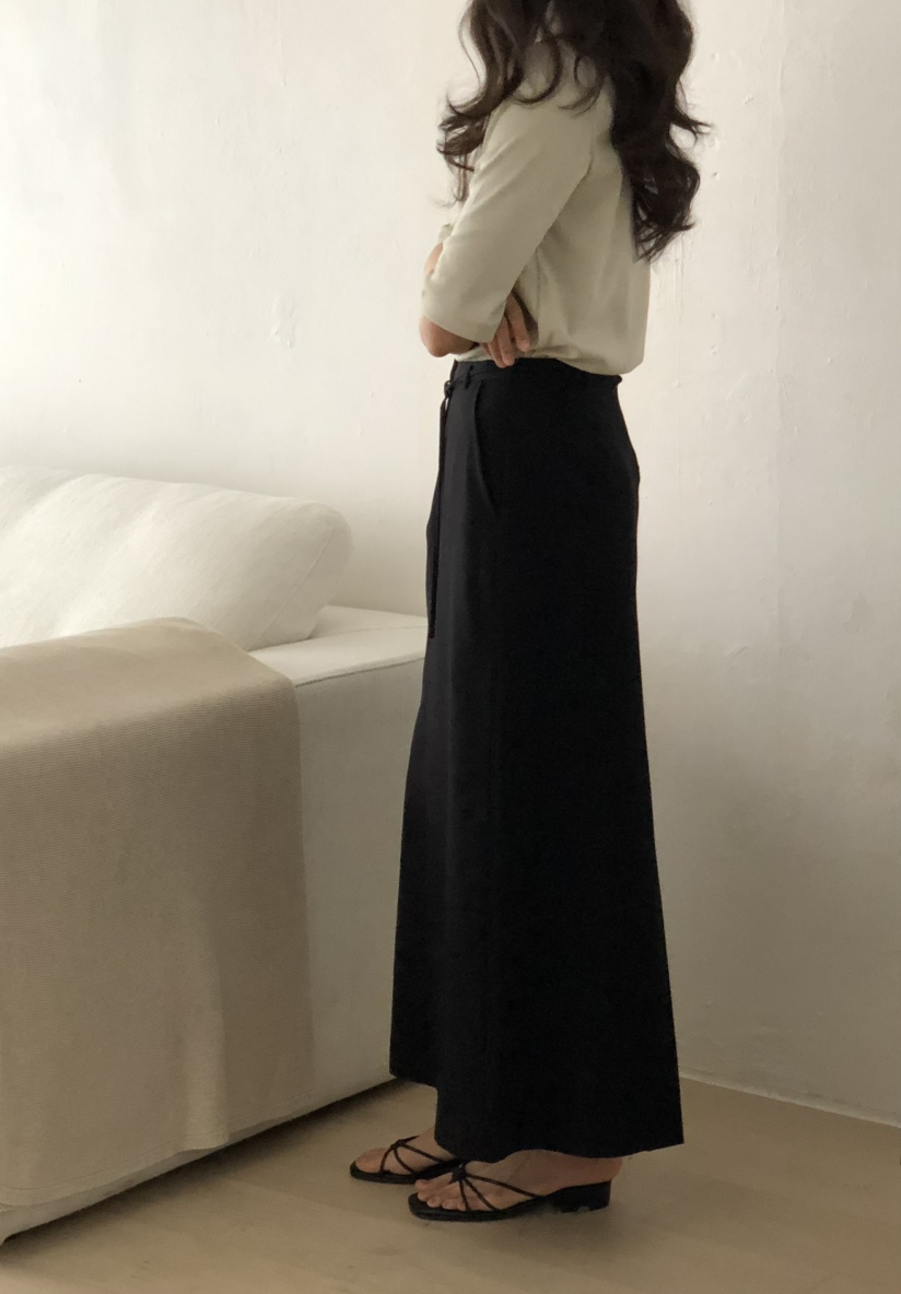 空韓國直郵女士新品職業人氣休閑真品25春夏時尚推薦熱賣長裙NOTICE長裙