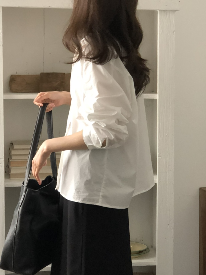 空東大門直郵女士新品時尚真品推薦職業25春夏襯衫蕾絲衫口袋NOTICE襯衫/蕾絲衫