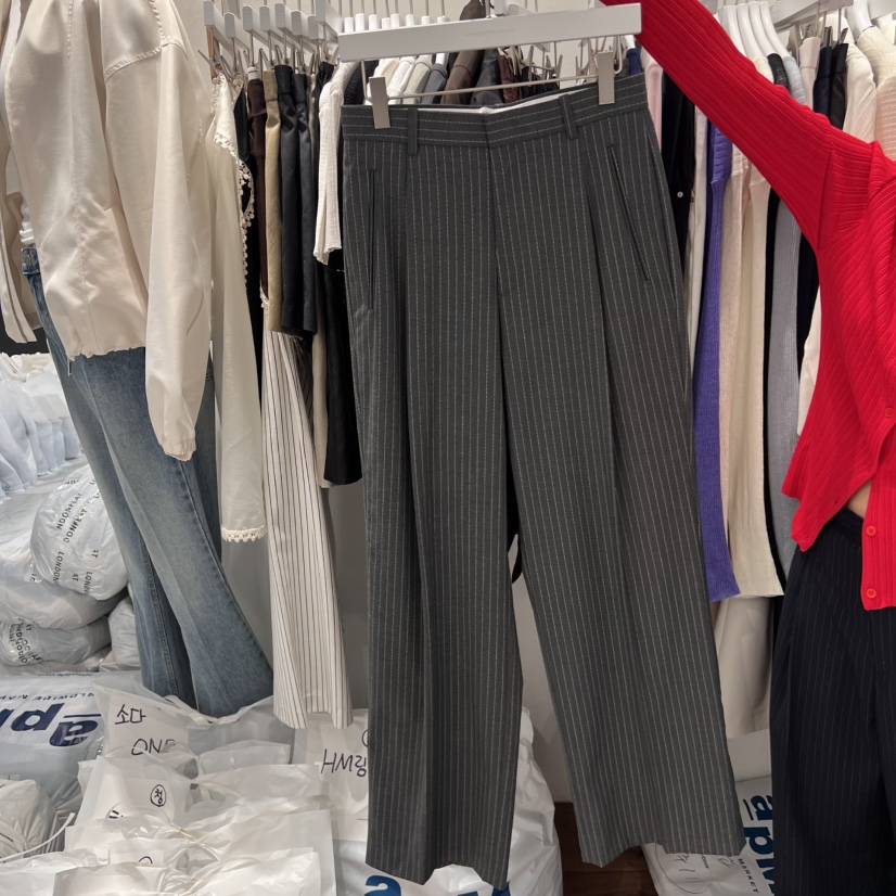 UNDERSTANDING韓國代購女裝新款真品人氣時尚推薦休閑褲口袋UNDERSTANDING休閑褲圖色1