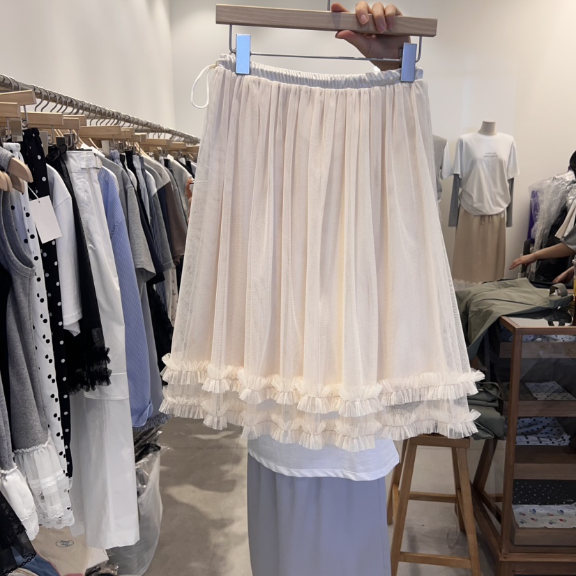 TAN&amp;COMO韓國直郵女裝新款推薦真品時尚休閑半身裙中短裙tan-COMO半身裙/中短裙