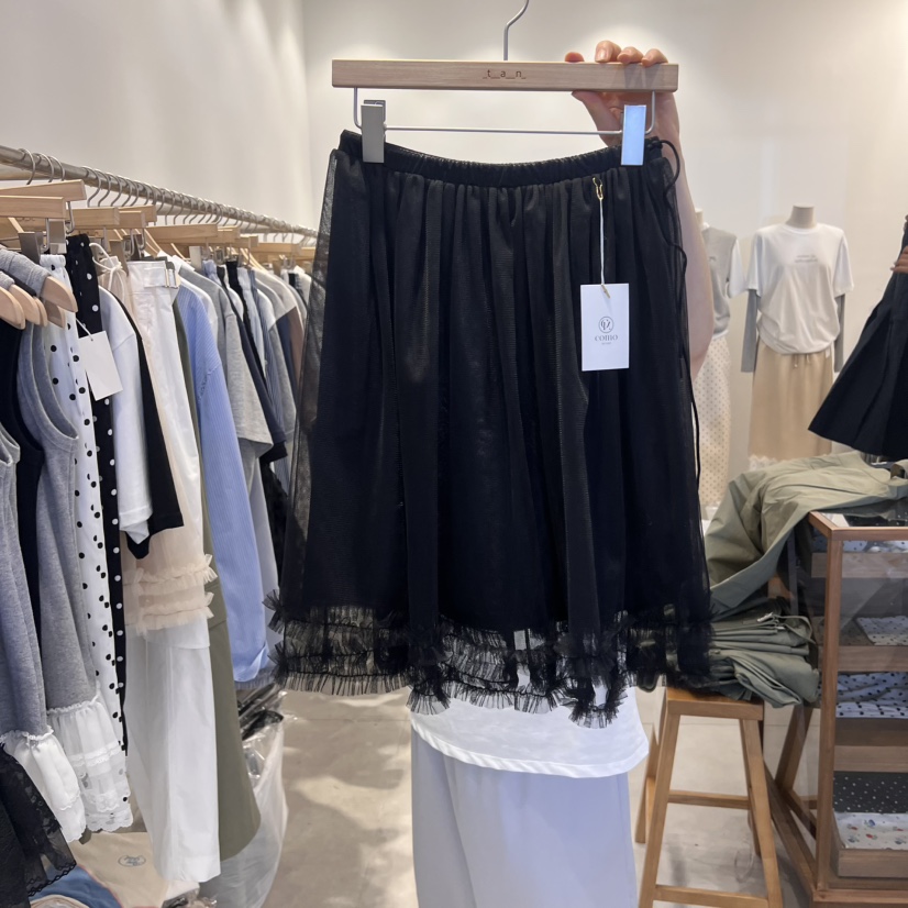 TAN&amp;COMO韓國直郵女裝新款推薦真品時尚休閑半身裙中短裙tan-COMO半身裙/中短裙圖色2