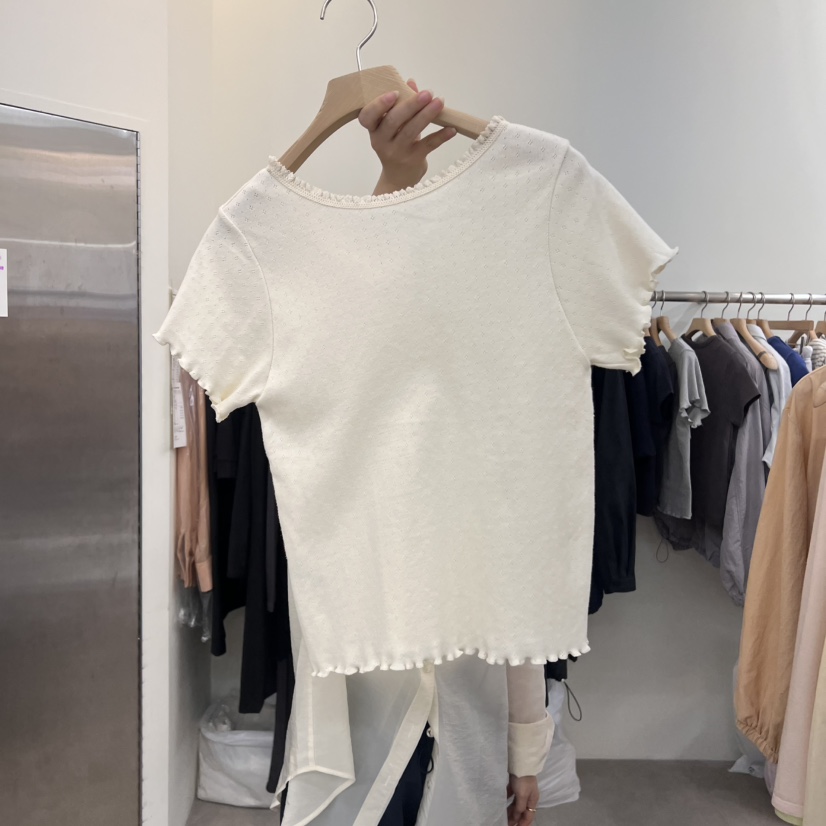 MOIBLE韓國代購女裝新品熱賣推薦人氣職業時尚休閑25春夏T恤MOIBLET恤圖色2