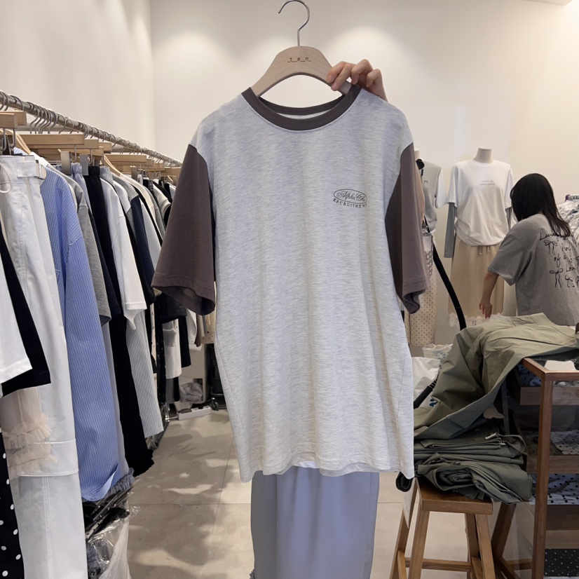 TAN&amp;COMO東大門實拍女士新款人氣25春夏時尚熱賣真品T恤tan-COMOT恤圖色3