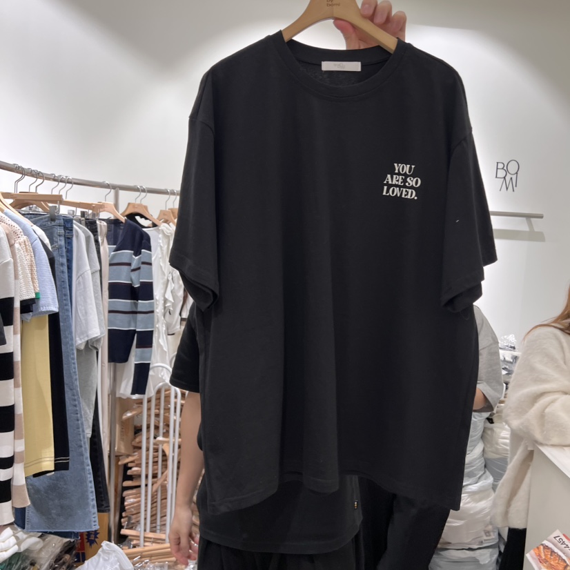 BY BOMI東大門代購女士新品人氣25春夏真品推薦時尚職業T恤BY BOMIT恤