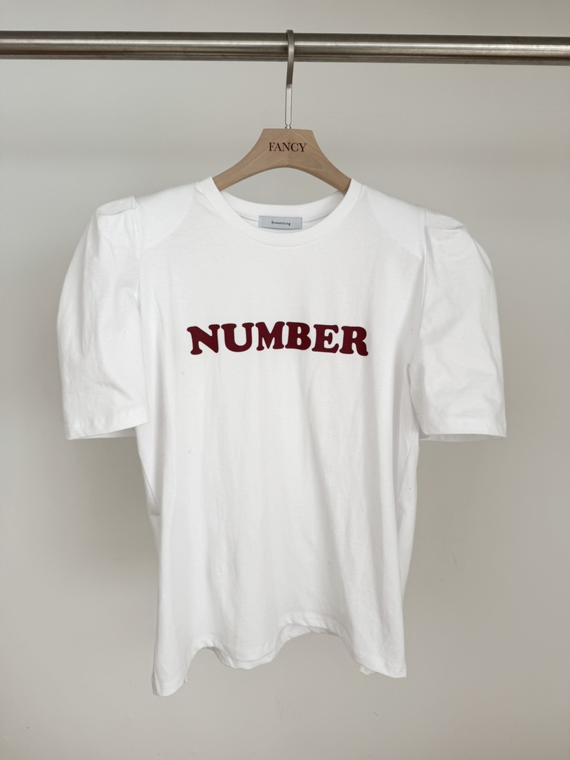 SOMETHING-L東大門實拍女士新款真品推薦25春夏休閑人氣T恤SOMETHING-L/FANCYT恤圖色1