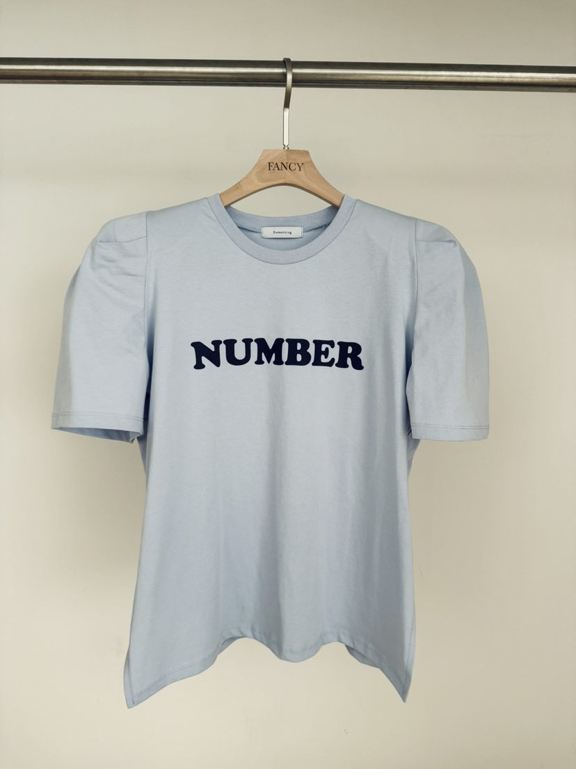 SOMETHING-L東大門實拍女士新款真品推薦25春夏休閑人氣T恤SOMETHING-L/FANCYT恤圖色2