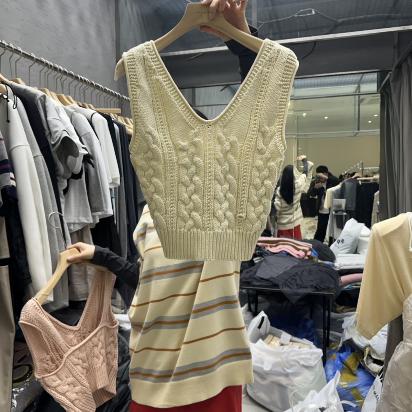 UOOV韓國直郵㊣東大門實拍女裝新款休閑人氣推薦25春夏吊帶背心UOOV吊帶/背心