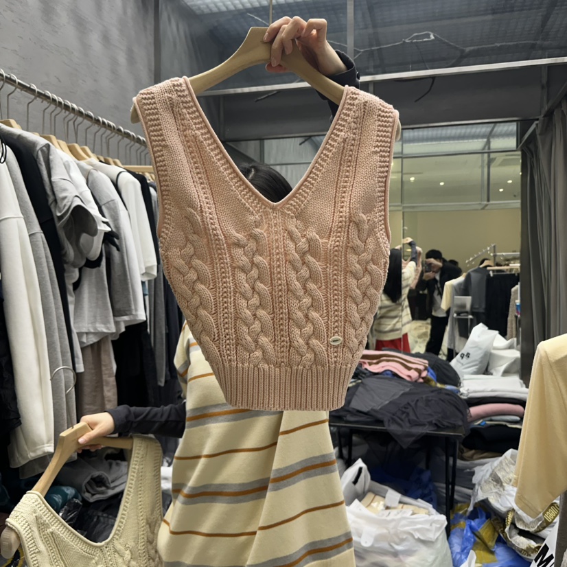 UOOV韓國直郵㊣東大門實拍女裝新款休閑人氣推薦25春夏吊帶背心UOOV吊帶/背心圖色2