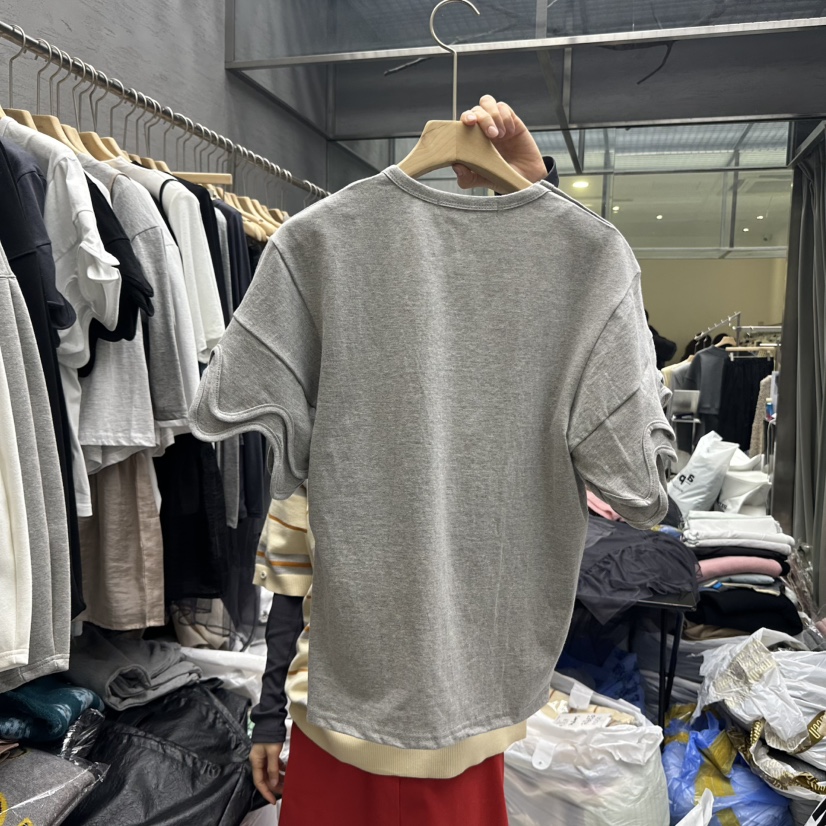UOOV韓國直郵㊣女裝新品職業時尚25春夏推薦熱賣休閑人氣T恤UOOVT恤