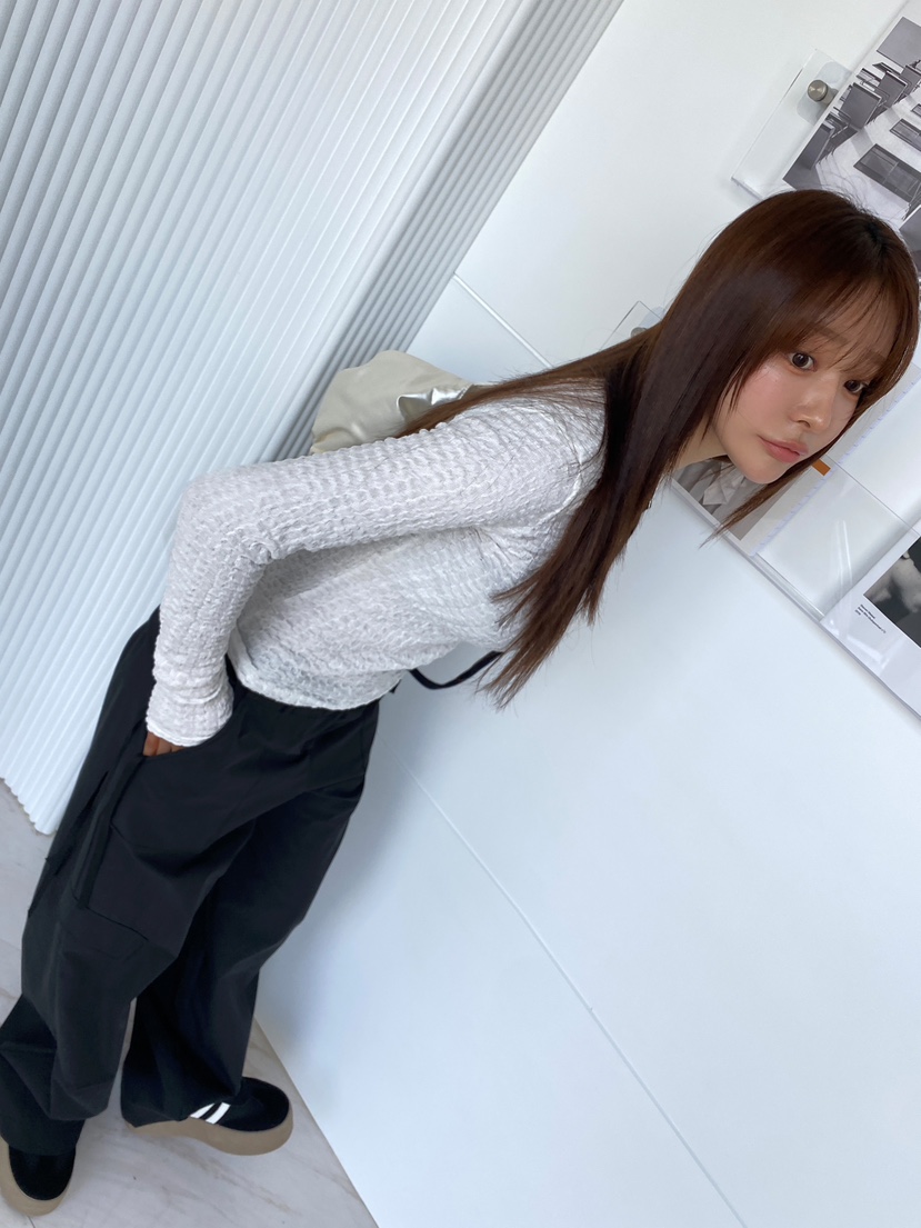CLOTH韓國㊣直郵東大門代購女裝新款時尚休閑人氣熱賣長袖T恤CLOTH長袖T恤