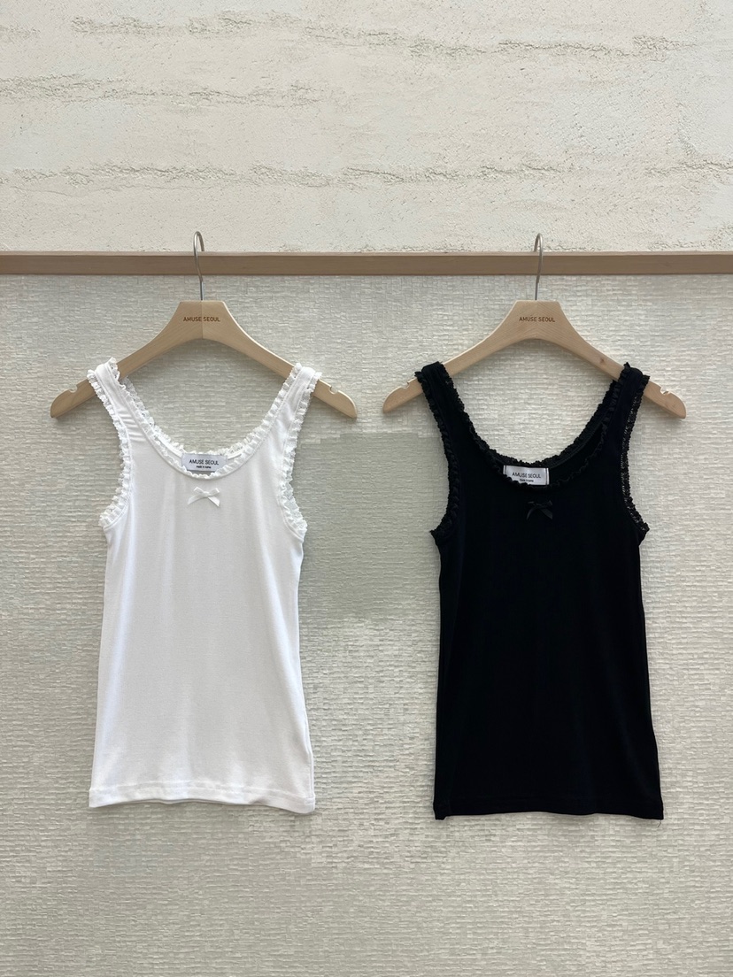 AMUSE SEOUL韓國直郵㊣女裝新品人氣時尚推薦職業吊帶背心AMUSE SEOUL吊帶/背心