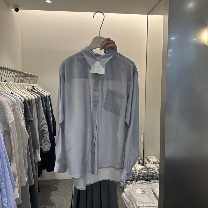 ALTER韓國直郵㊣女裝新品休閑熱賣人氣職業時尚25春夏襯衫蕾絲衫Alter襯衫/蕾絲衫圖色2
