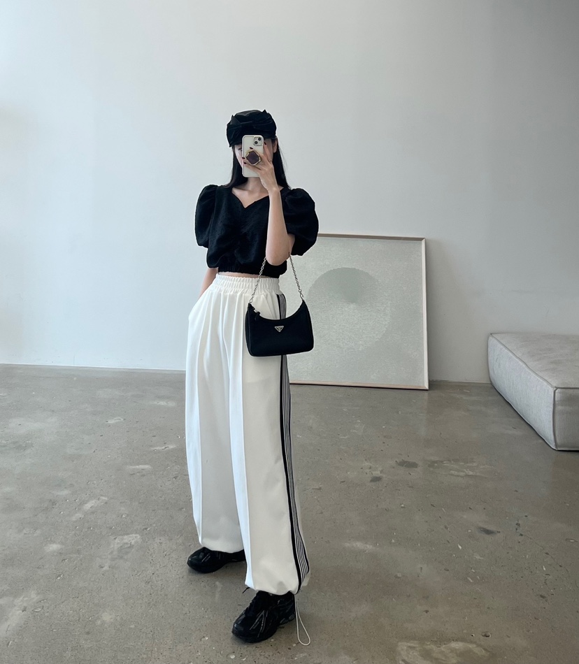 AMUSE SEOUL韓國㊣直郵東大門代購女裝新品時尚熱賣休閑褲AMUSE SEOUL休閑褲