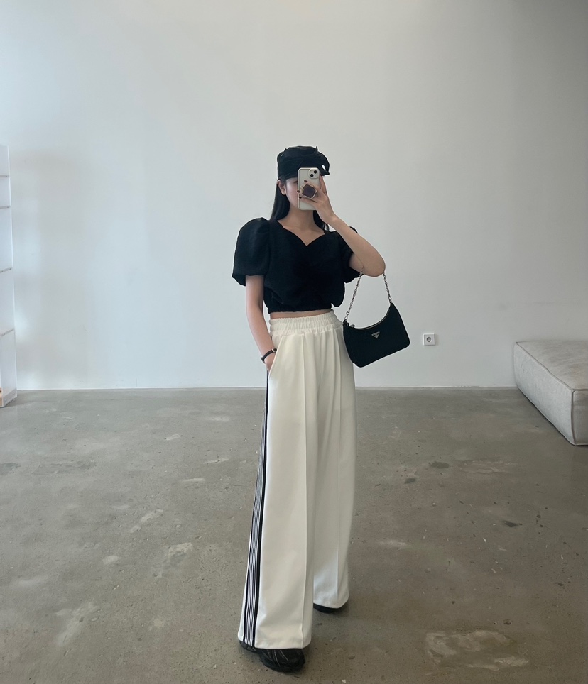 AMUSE SEOUL韓國㊣直郵東大門代購女裝新品時尚熱賣休閑褲AMUSE SEOUL休閑褲