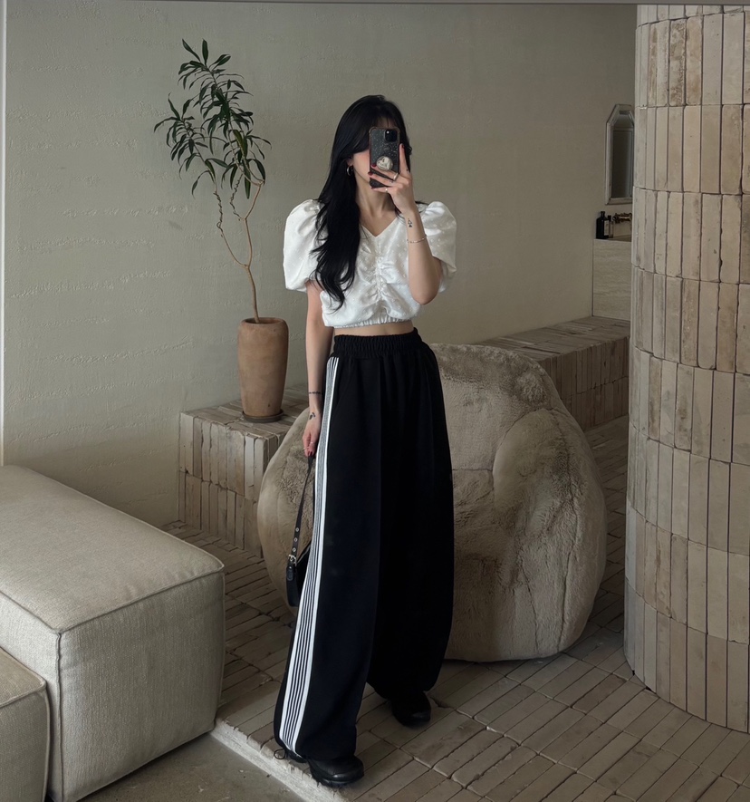 AMUSE SEOUL韓國㊣直郵東大門代購女裝新品時尚熱賣休閑褲AMUSE SEOUL休閑褲