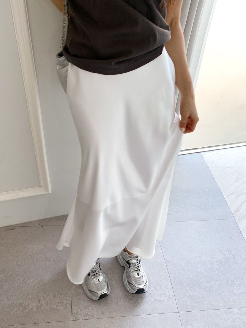 CLOTH韓國㊣直郵東大門代購女裝新款職業25春夏時尚長裙超長CLOTH長裙