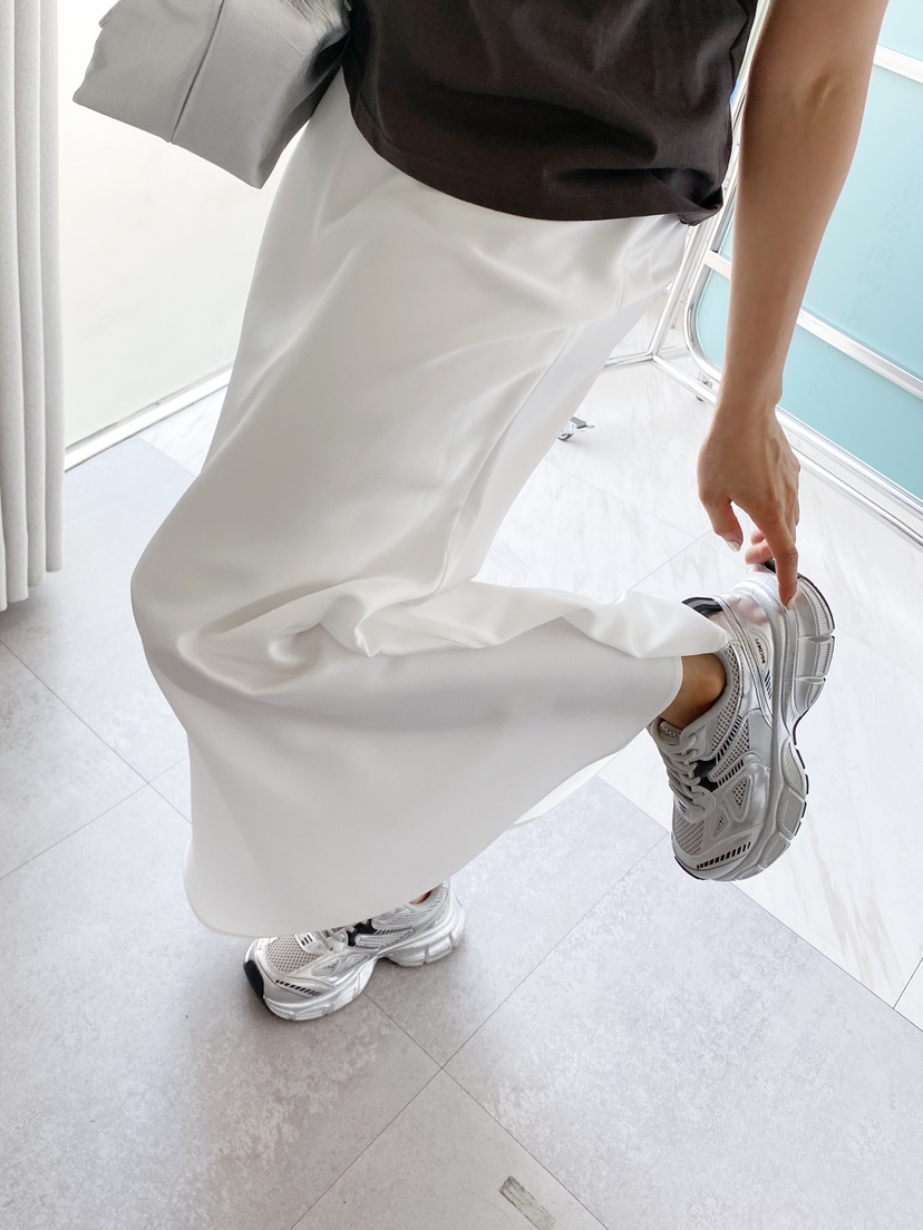 CLOTH韓國㊣直郵東大門代購女裝新款職業25春夏時尚長裙超長CLOTH長裙