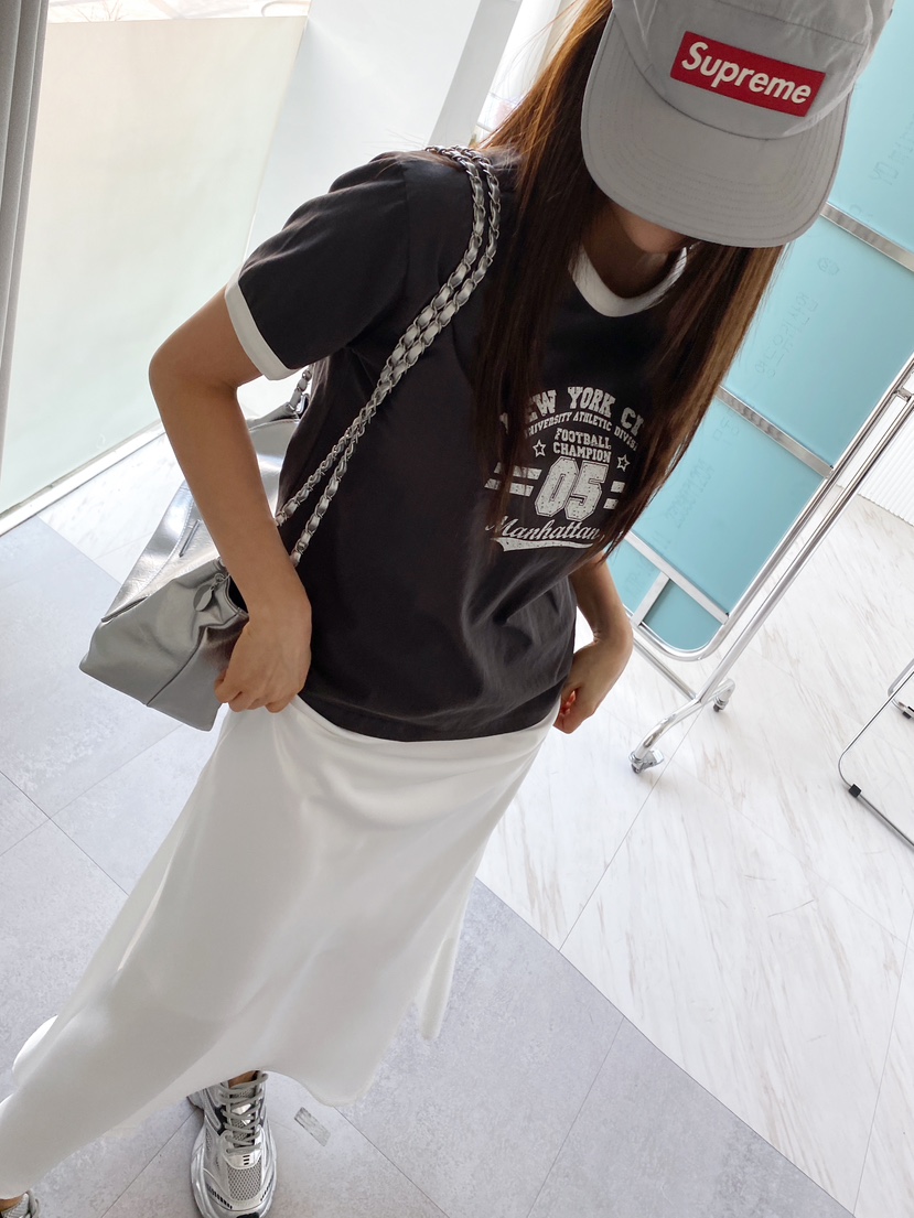 CLOTH韓國㊣直郵東大門代購女裝新款職業25春夏時尚長裙超長CLOTH長裙