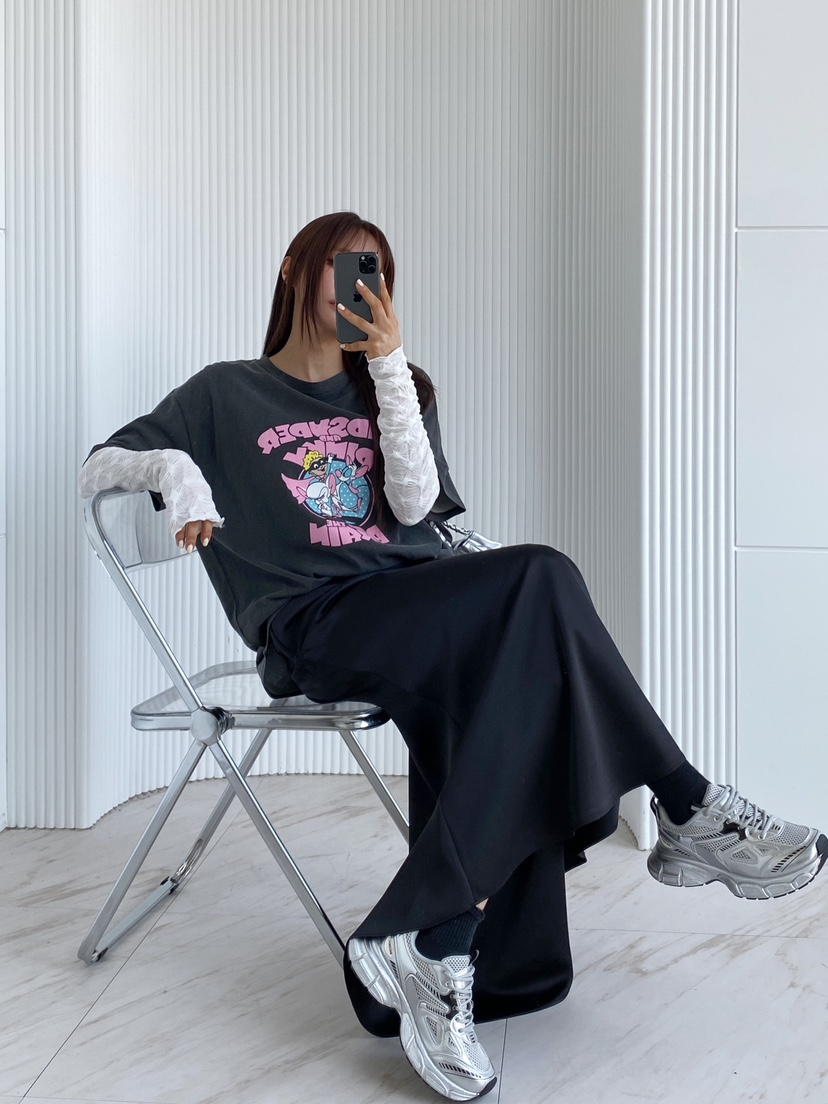 CLOTH韓國㊣直郵東大門代購女裝新款職業25春夏時尚長裙超長CLOTH長裙