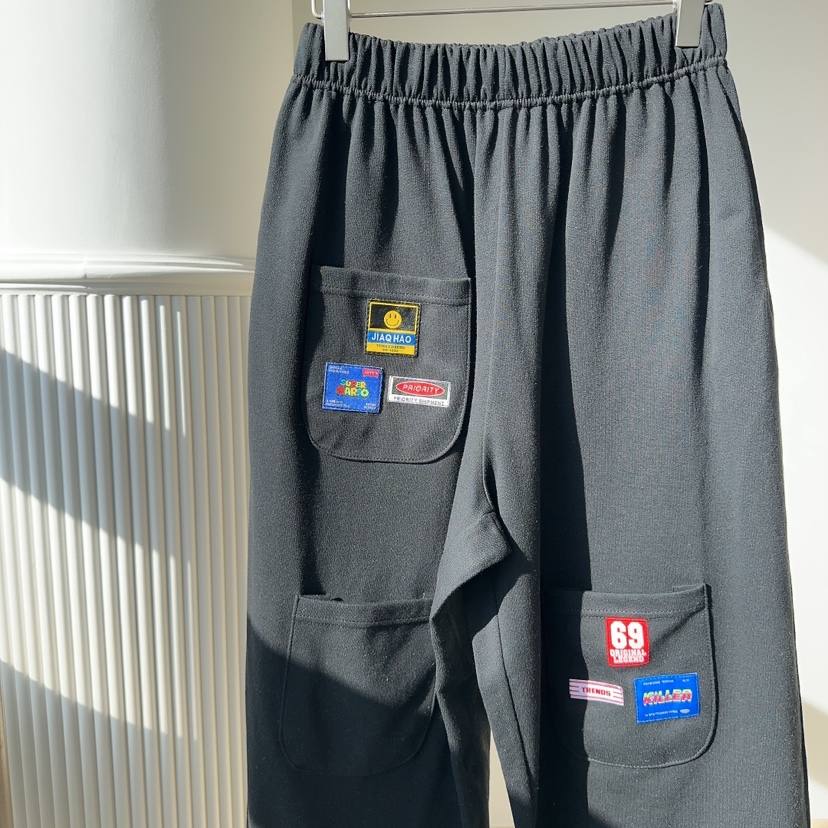 PALETTE-Q韓國直郵㊣東大門實拍女裝新品熱賣職業休閑褲口袋PALETTE-Q休閑褲