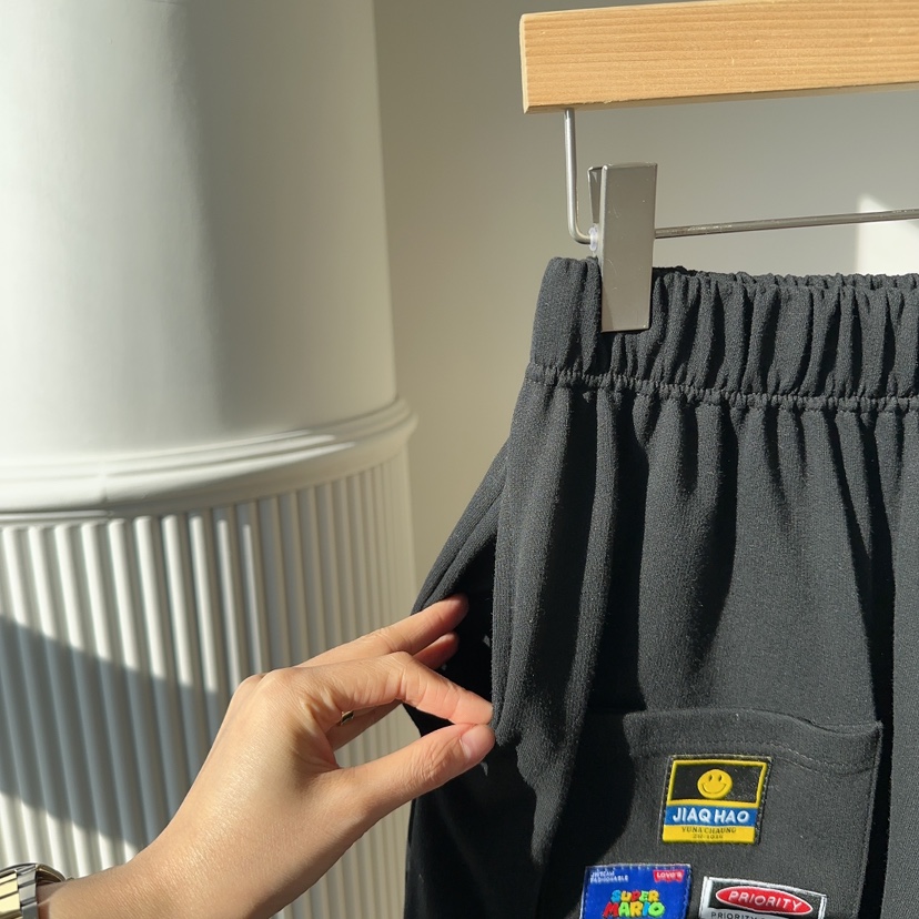 PALETTE-Q韓國直郵㊣東大門實拍女裝新品熱賣職業休閑褲口袋PALETTE-Q休閑褲