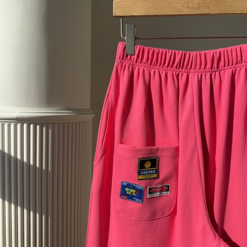 PALETTE-Q韓國直郵㊣東大門實拍女裝新品熱賣職業休閑褲口袋PALETTE-Q休閑褲