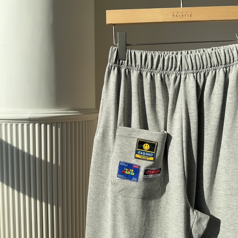 PALETTE-Q韓國直郵㊣東大門實拍女裝新品熱賣職業休閑褲口袋PALETTE-Q休閑褲