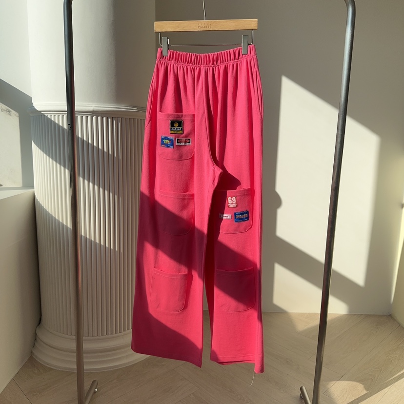 PALETTE-Q韓國直郵㊣東大門實拍女裝新品熱賣職業休閑褲口袋PALETTE-Q休閑褲圖色2