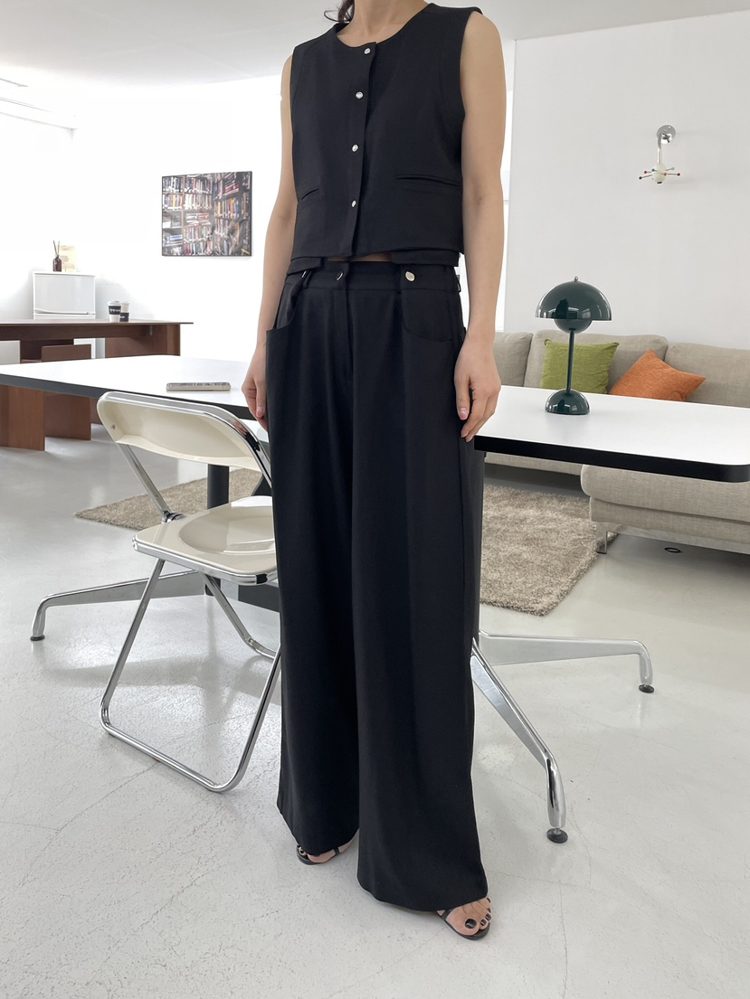 EDITION-P韓國直郵㊣東大門實拍女裝新品職業休閑推薦休閑褲EDITI_ON休閑褲