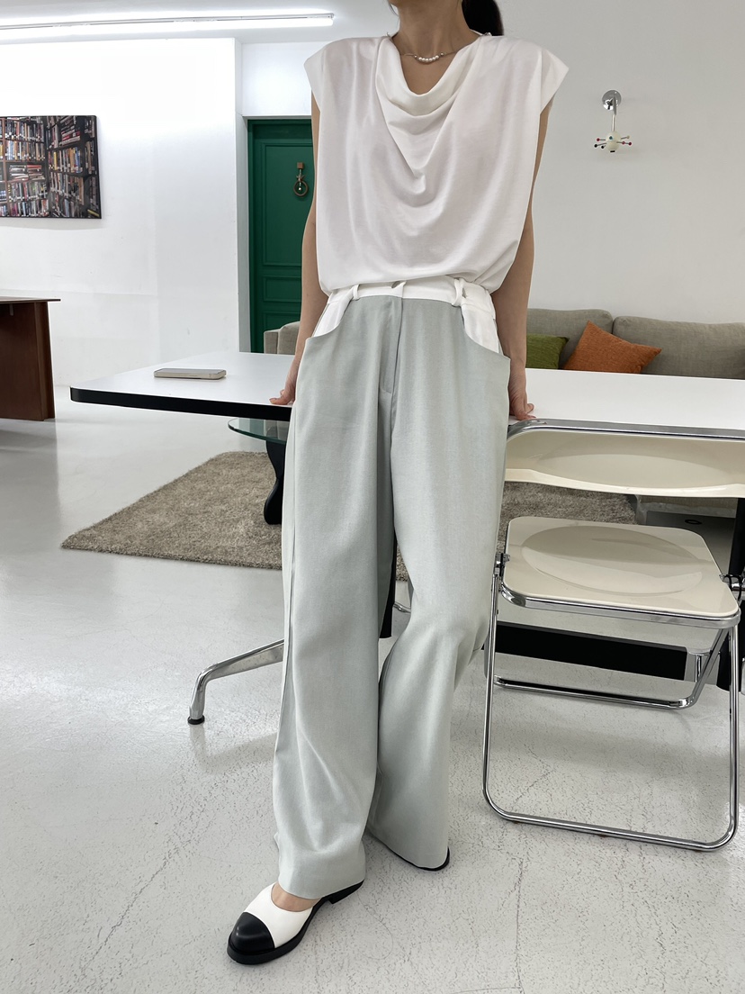 EDITION-P韓國直郵㊣東大門實拍女裝新品職業休閑推薦休閑褲EDITI_ON休閑褲