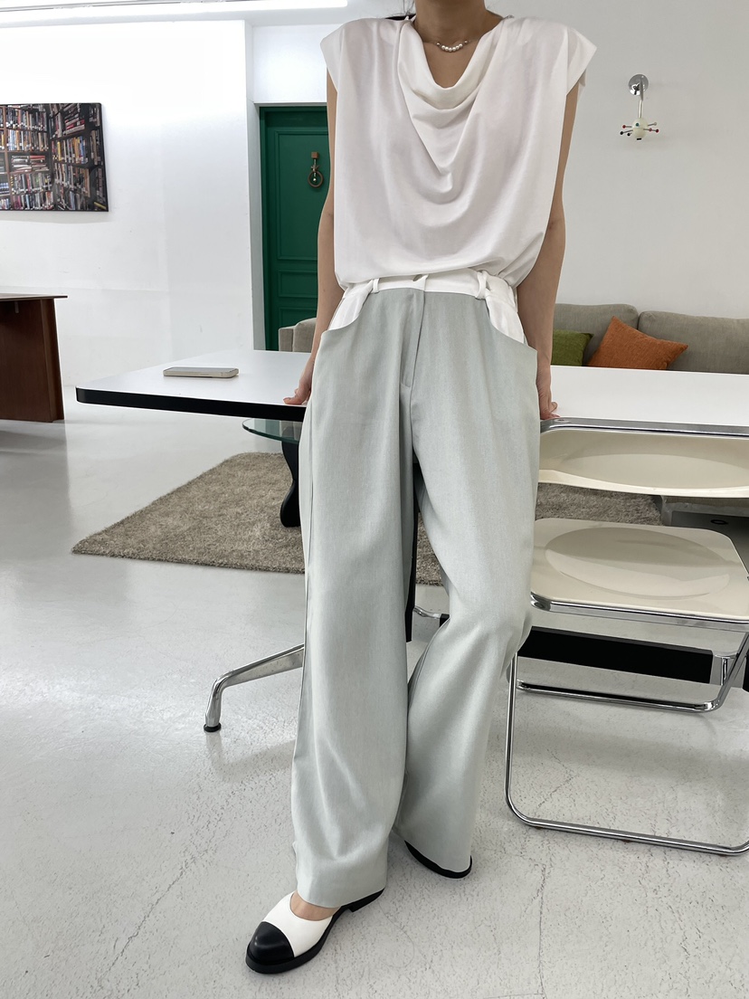 EDITION-P韓國直郵㊣東大門實拍女裝新品職業休閑推薦休閑褲EDITI_ON休閑褲