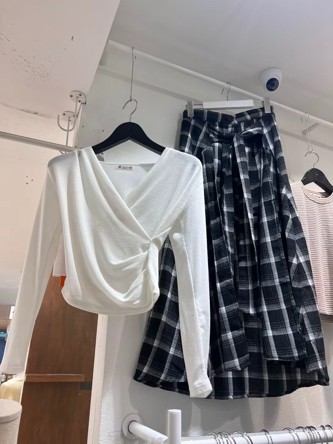 PLUS82韓國直郵㊣東大門實拍女裝新款推薦25春夏襯衫蕾絲衫PLUS82襯衫/蕾絲衫