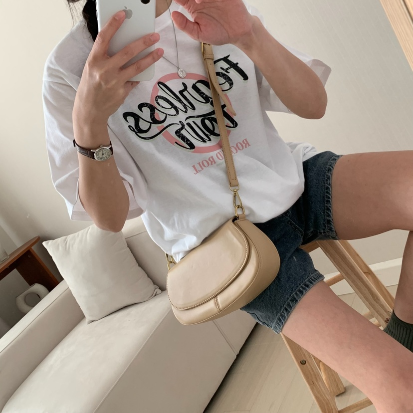 FROMJINI韓國直郵㊣東大門實拍女裝新款25春夏職業休閑熱賣T恤FROMJINIT恤