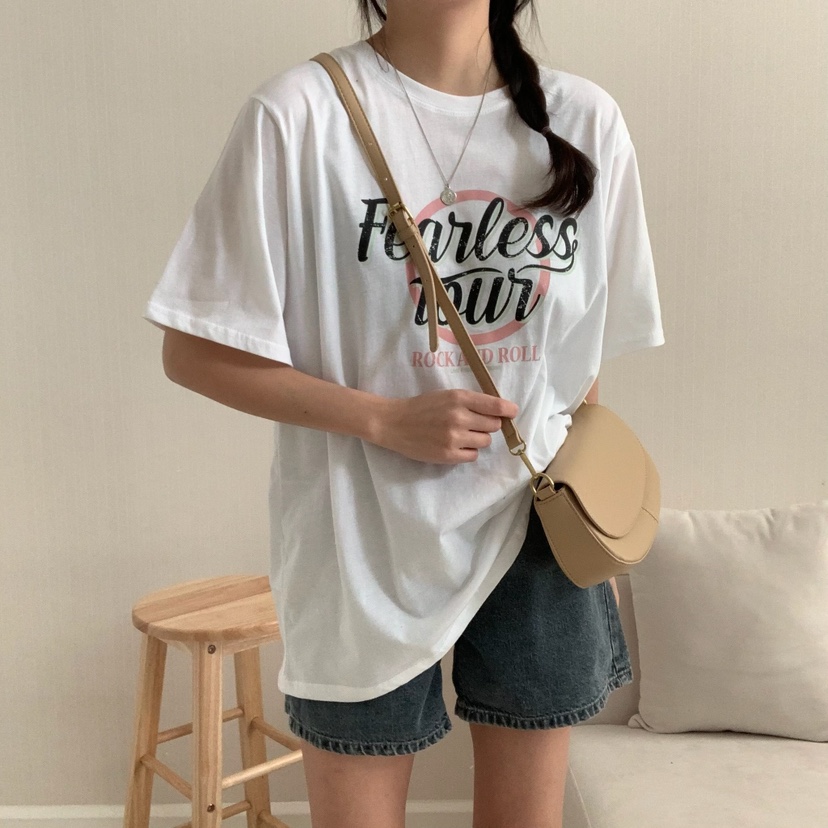 FROMJINI韓國直郵㊣東大門實拍女裝新款25春夏職業休閑熱賣T恤FROMJINIT恤